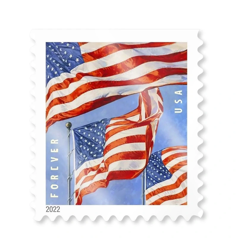 U.S. Flags 2022 Forever Stamp Booklets