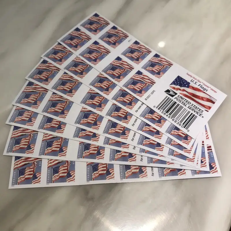 U.S. Flags 2022 Forever Stamp Booklets