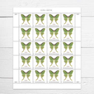 Luna Moth Stamps