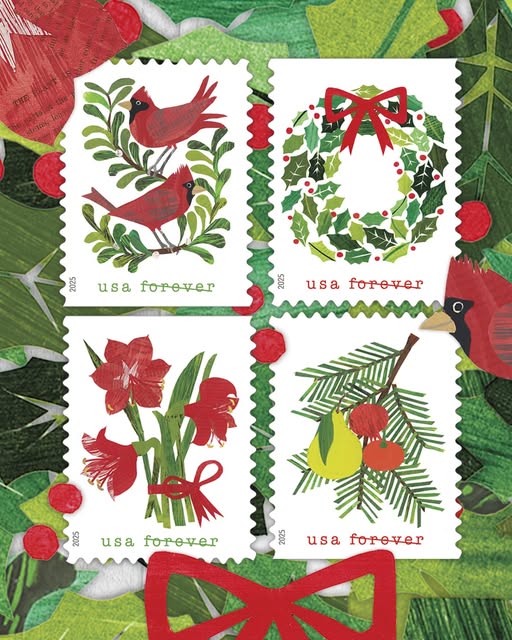 2025 Holiday Cheer Stamps