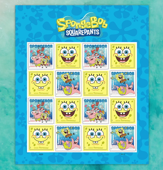 2025 SpongeBob Squarepants Stamps
