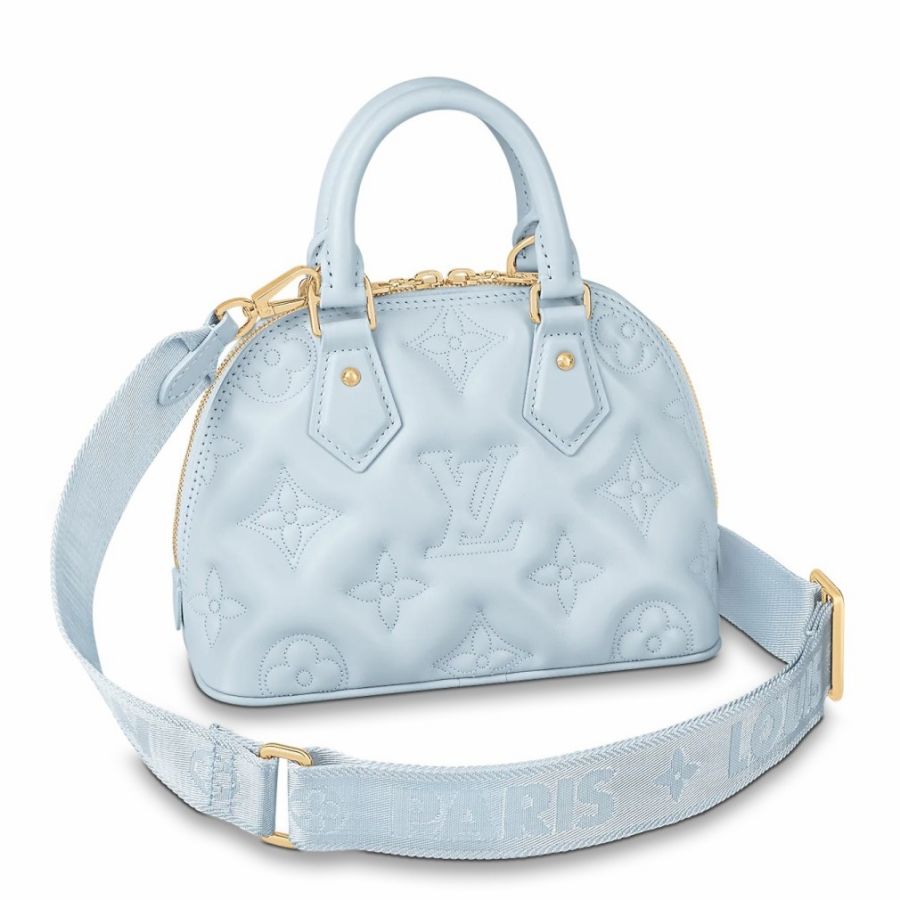 Louis Vuitton LV Alma BB PM Shoulder Bag Monogram Damier Ebene M53152