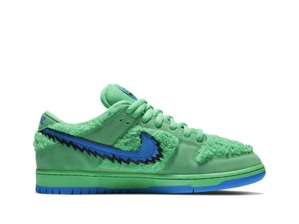 Dunk SB Low “Green Bear”× Grateful Dead (Replica)