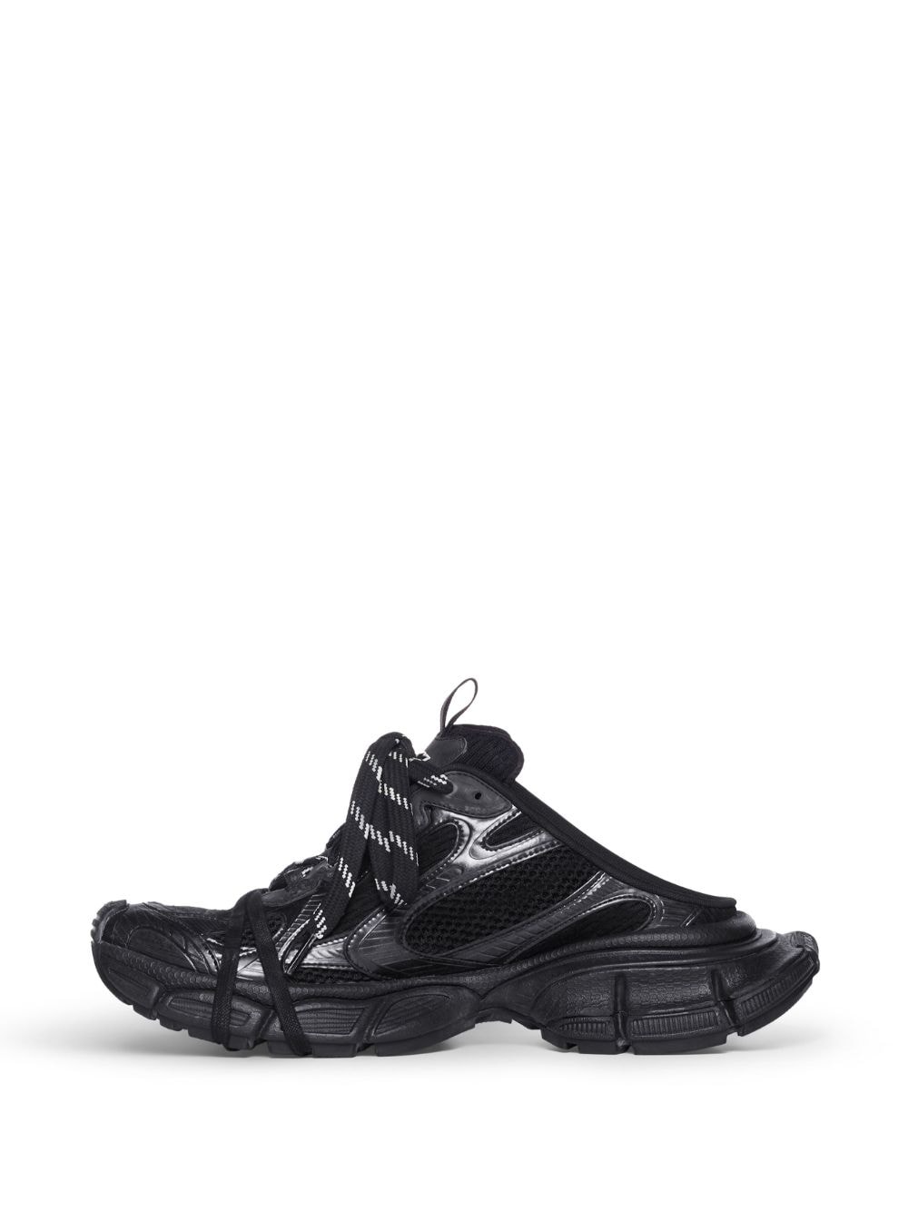 Balenciaga 3XL Sneaker- Panelled-Mule-Black(Replica)