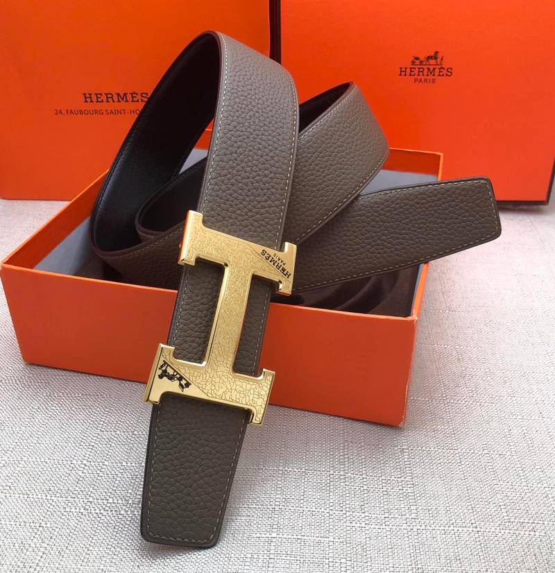 Hermes H Belt Buckle & Reversible Black For Women, Women Belt 380MM