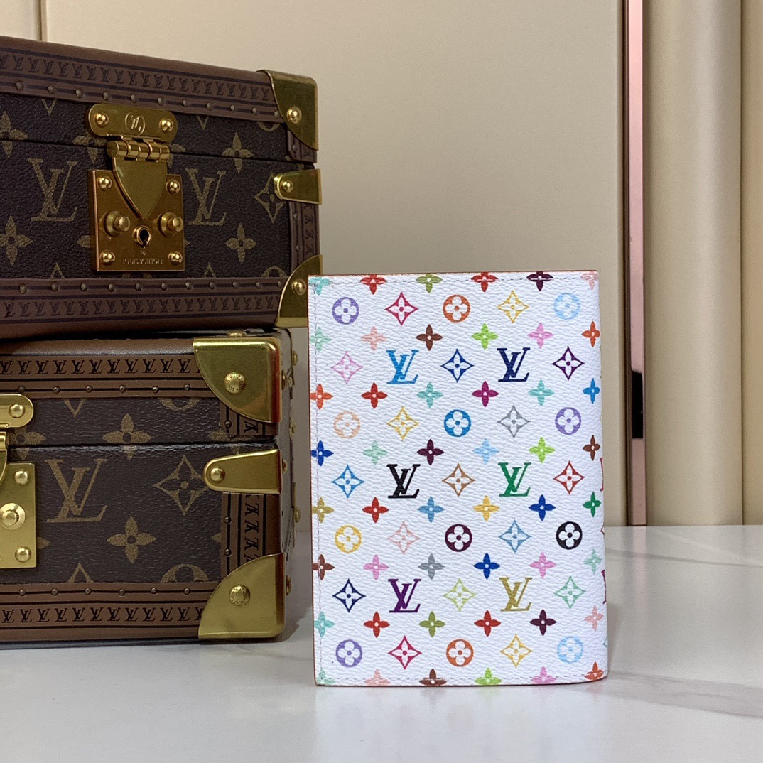 Louis Vuiton LV x TM Monogram Multicolor Emily Notebook Cover MM (Replica)