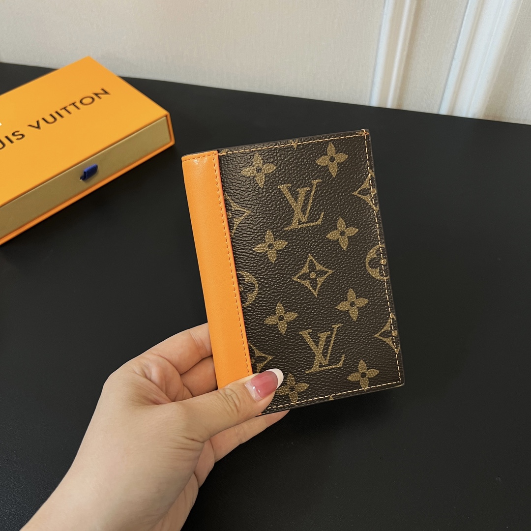 Louis Vuitton Leather Passport Cover
