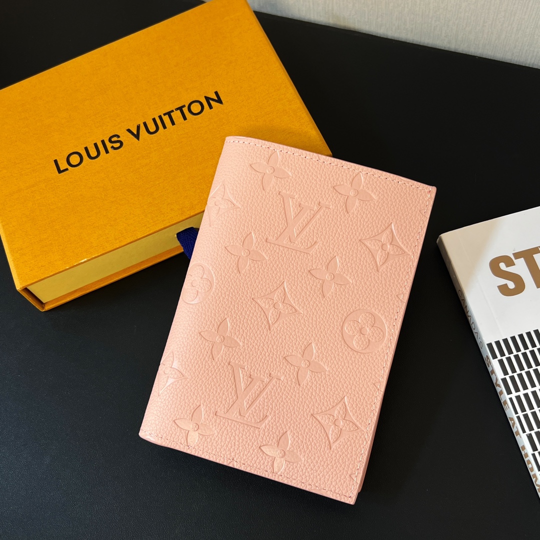 Louis Vuitton Leather Passport Cover