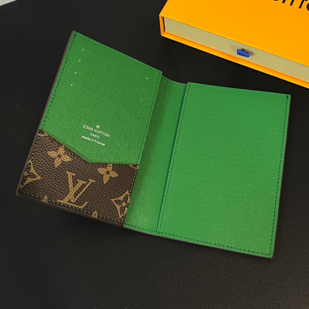 Louis Vuitton Leather Passport Cover