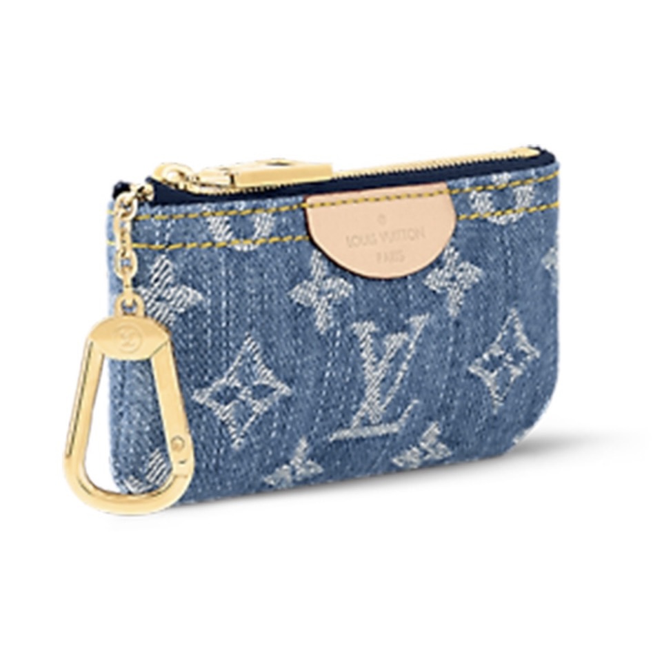 Louis Vuitton LV Denim Coin Wallet Purse M82961 Top quality 10A