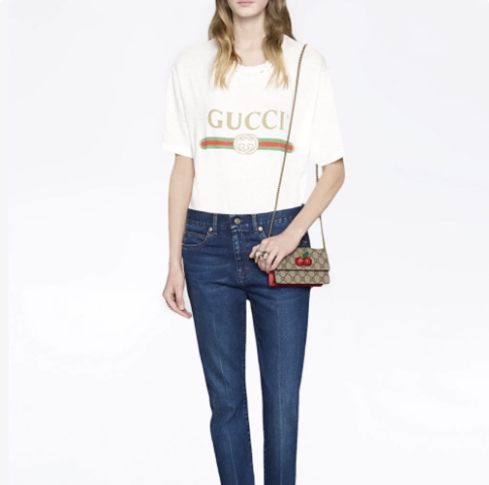 Gucci Cherry Chain Bag& Cherry Wallet