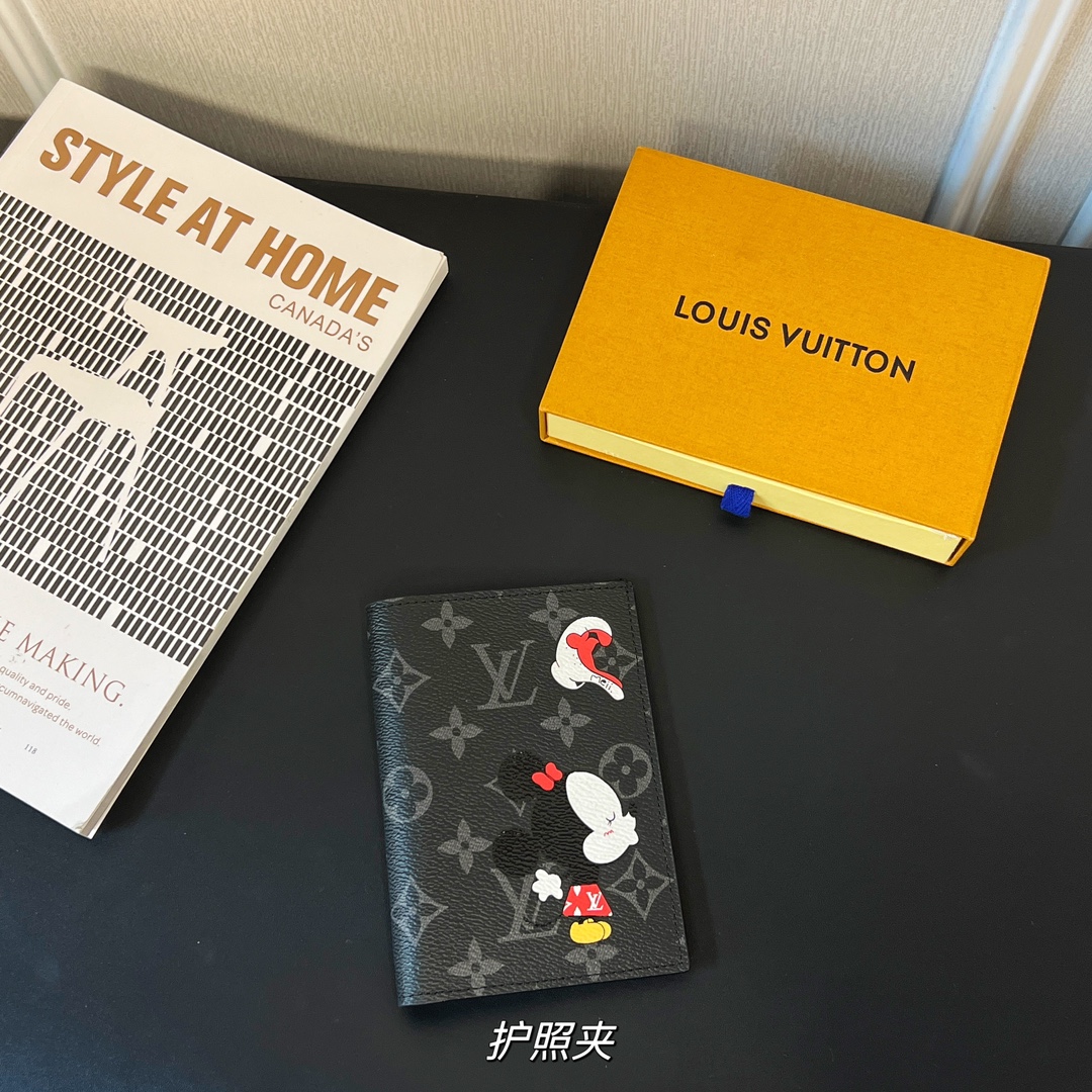 Louis Vuitton Leather Passport Cover