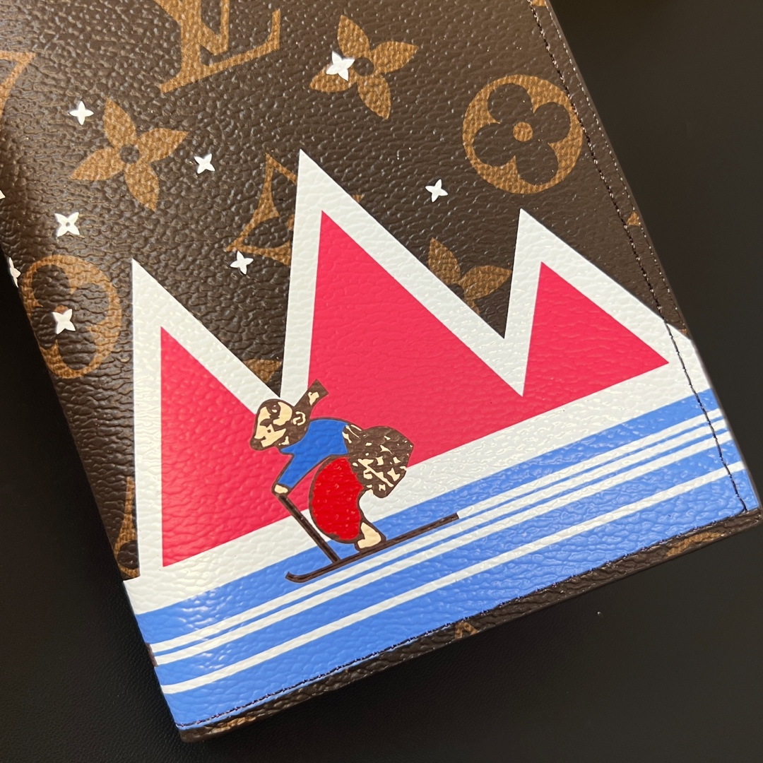 Louis Vuitton Leather Passport Cover