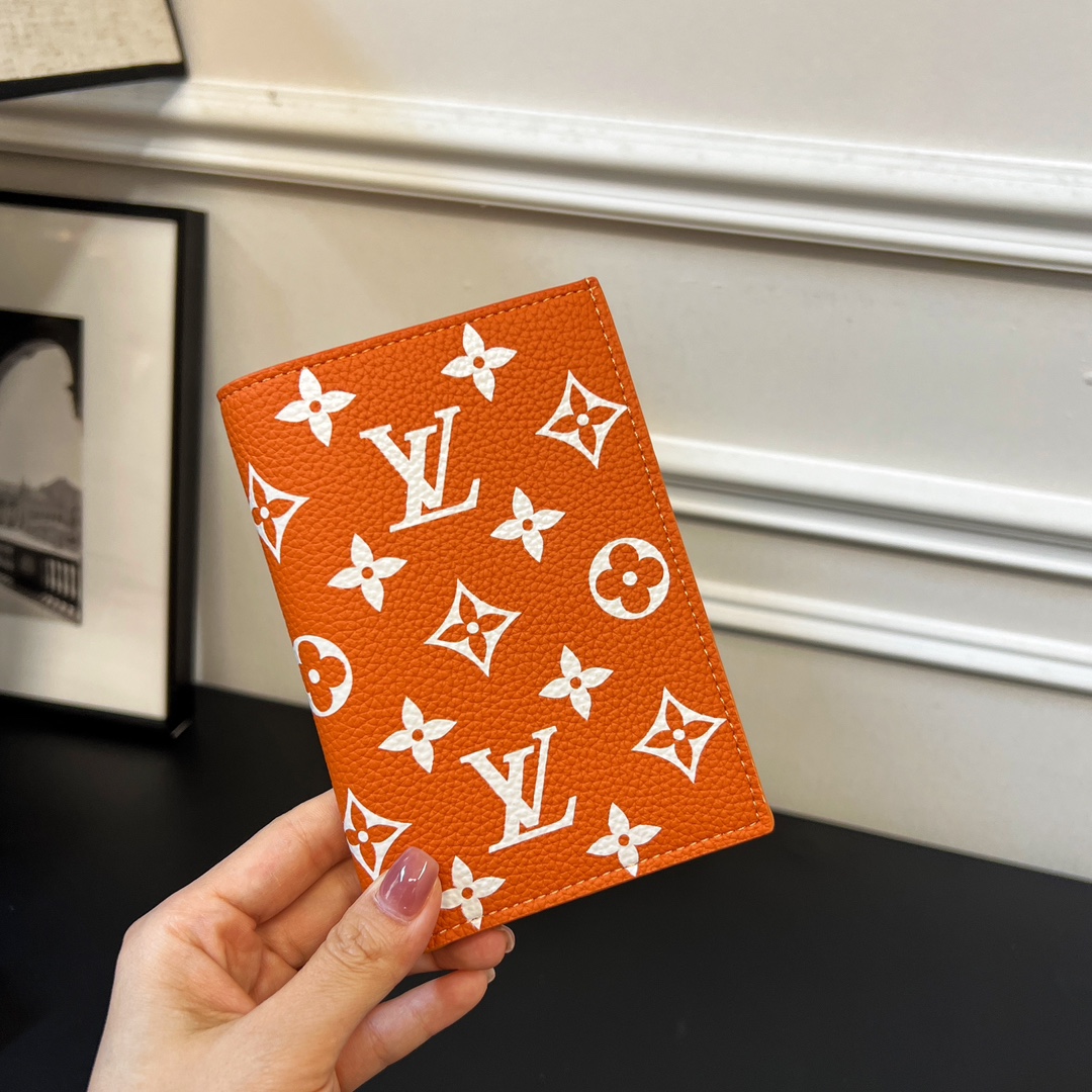 Louis Vuitton Leather Passport Cover