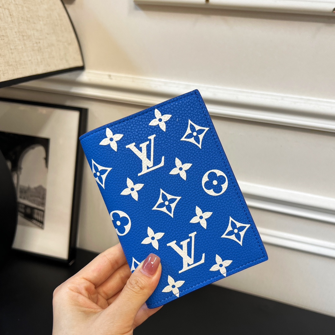 Louis Vuitton Leather Passport Cover