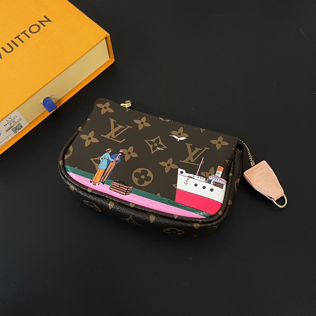 Louis Vuitton Multi Pochette Accessories Mini Bag Purse