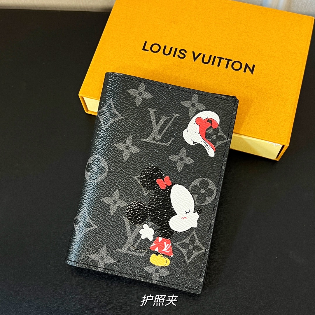 Louis Vuitton Leather Passport Cover
