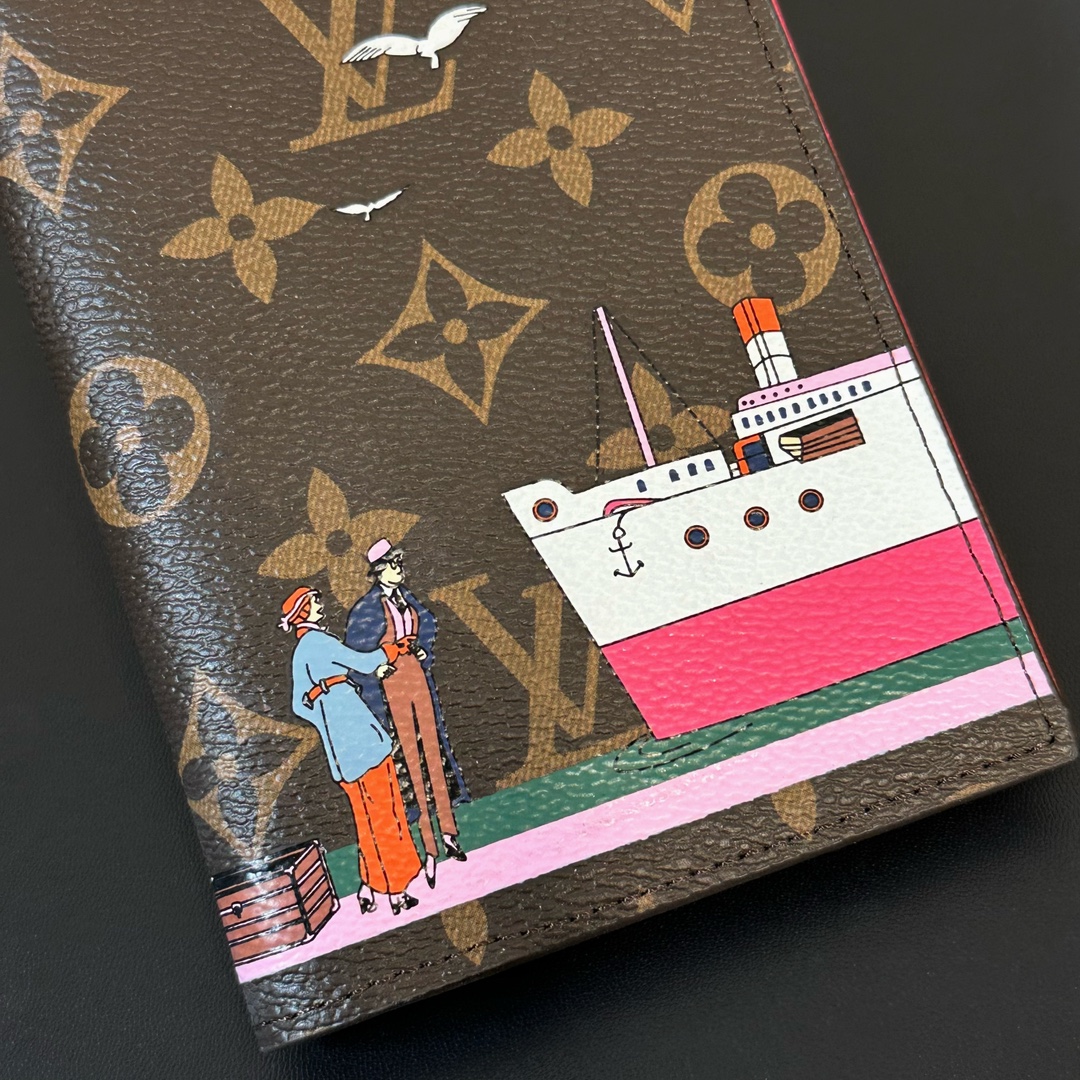 Louis Vuitton Leather Passport Cover