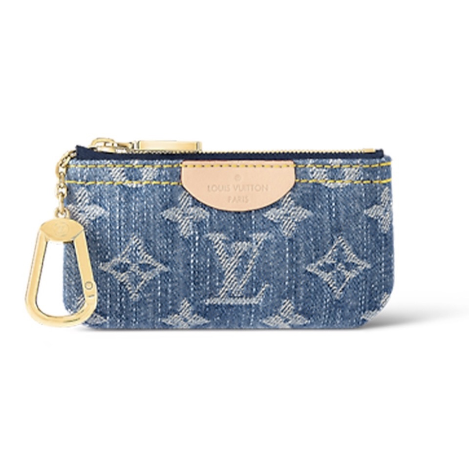 Louis Vuitton LV Denim Coin Wallet Purse M82961 Top quality 10A