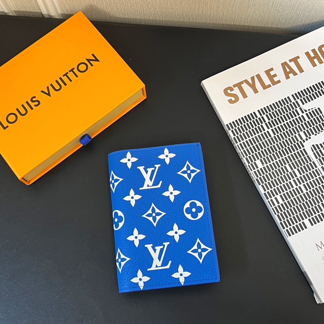 Louis Vuitton Leather Passport Cover