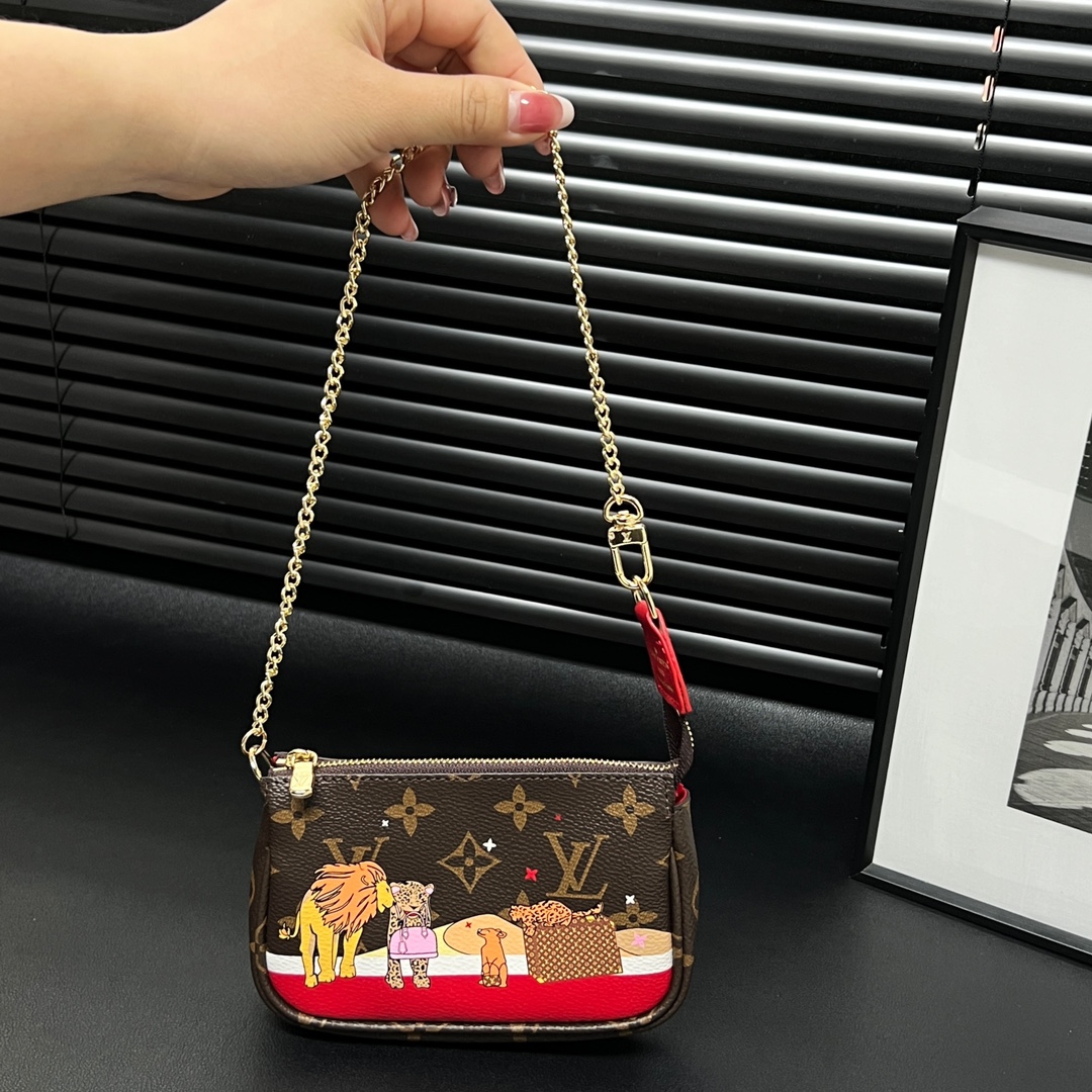 Louis Vuitton Multi Pochette Accessories Mini Bag Purse