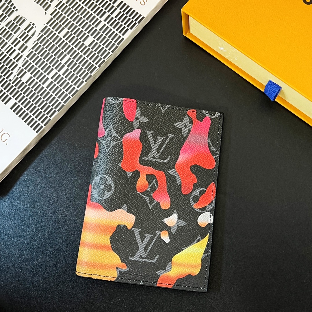 Louis Vuitton Leather Passport Cover