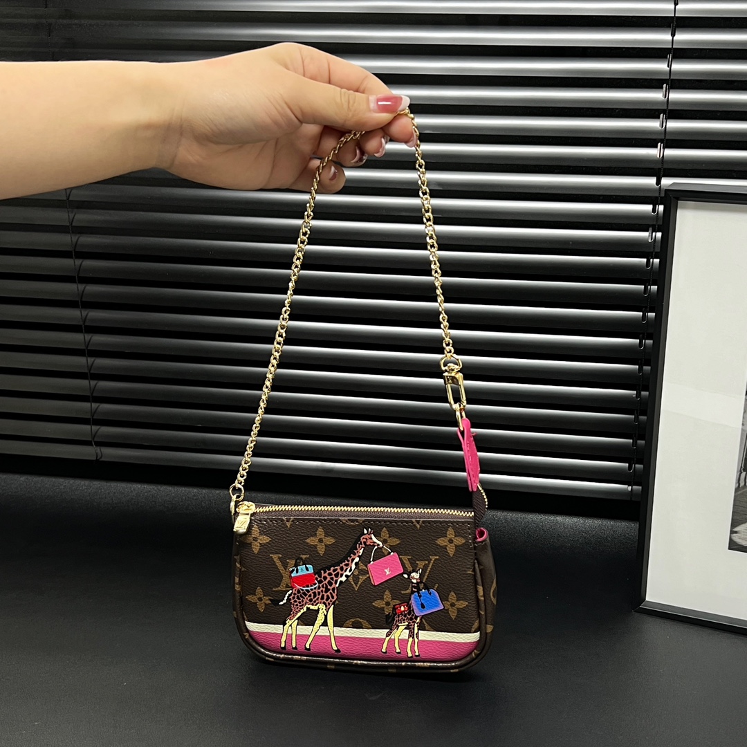 Louis Vuitton Multi Pochette Accessories Mini Bag Purse