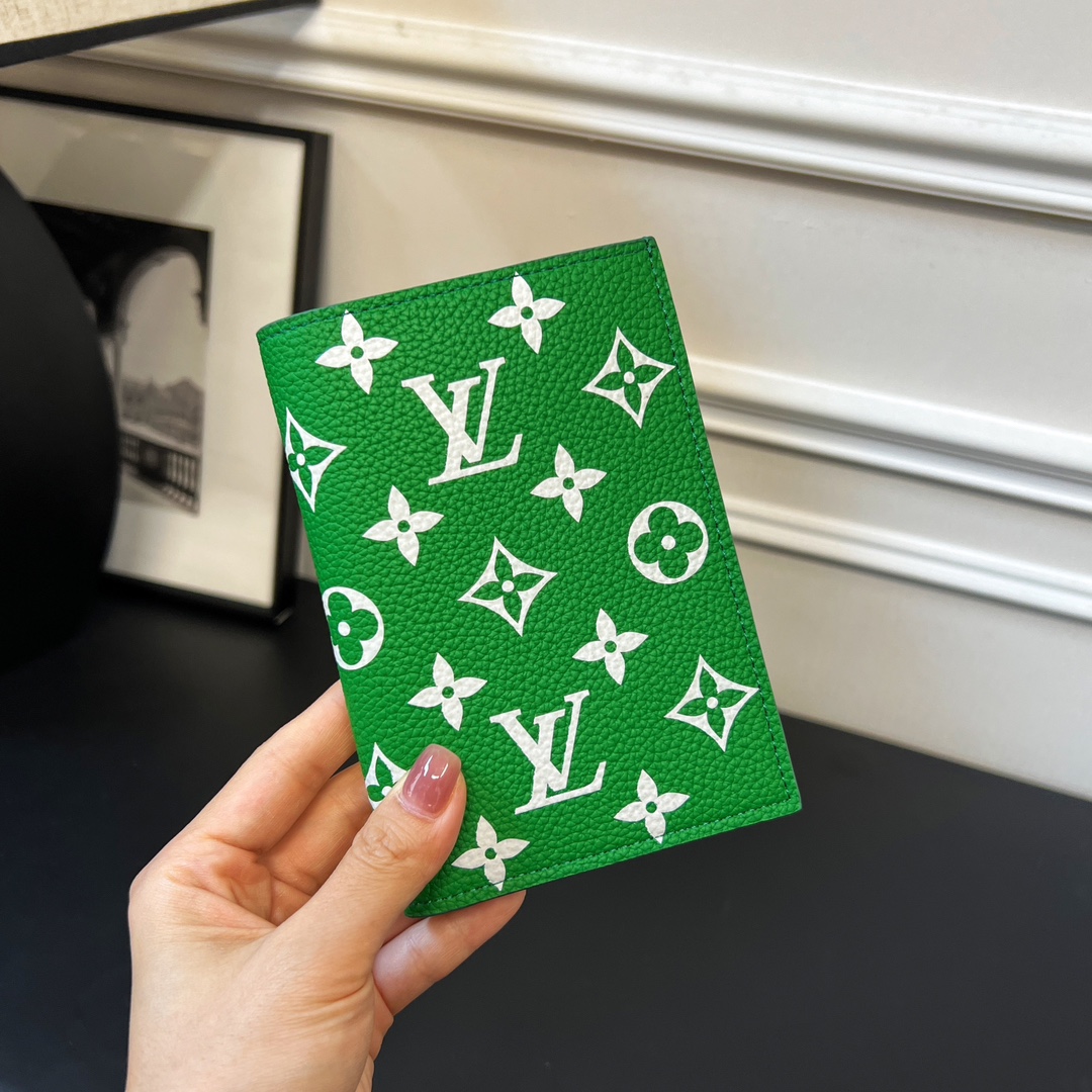 Louis Vuitton Leather Passport Cover