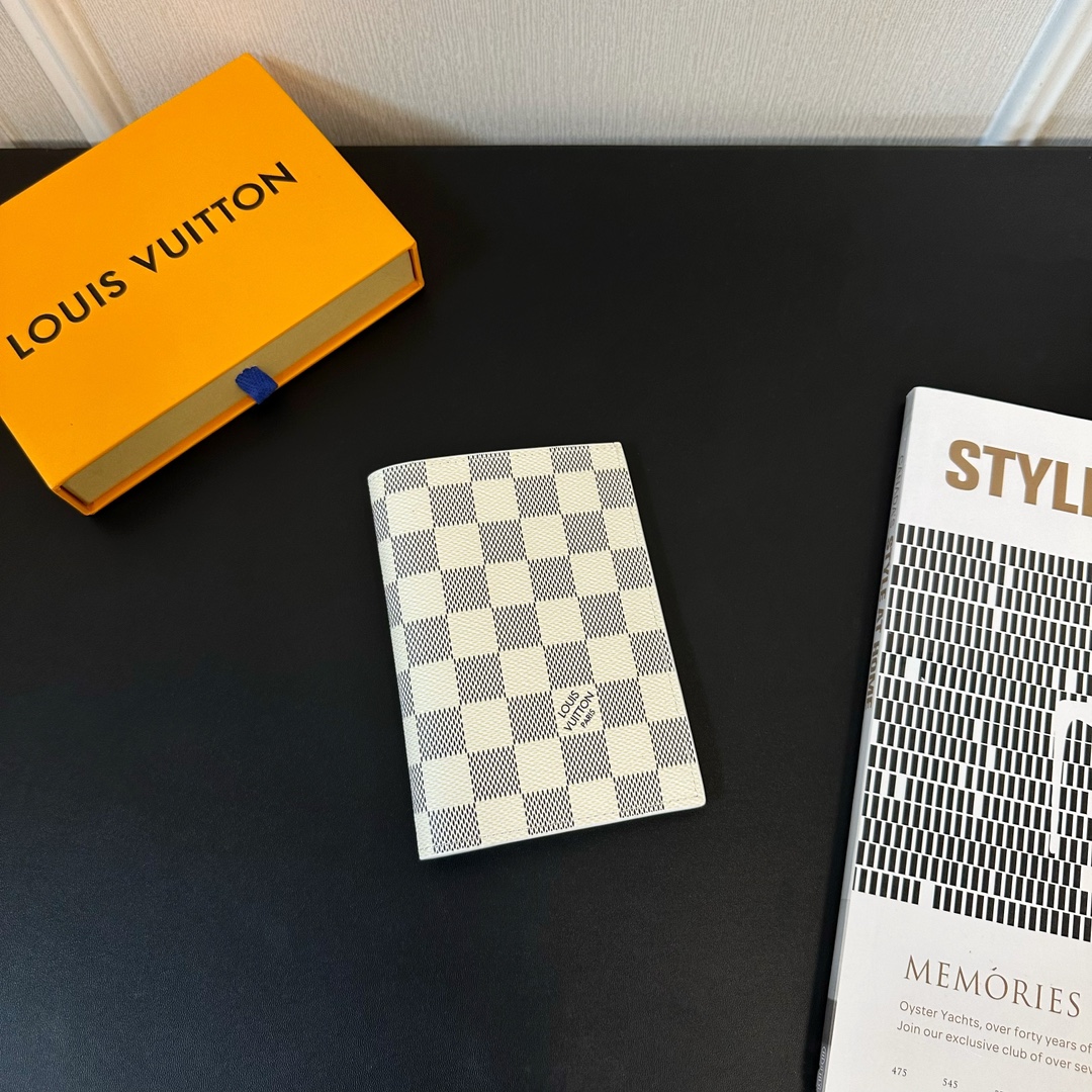 Louis Vuitton Leather Passport Cover