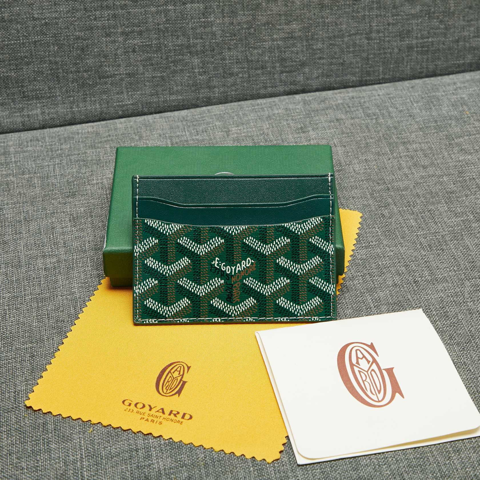 Goyard Card Holder Purse Wallet