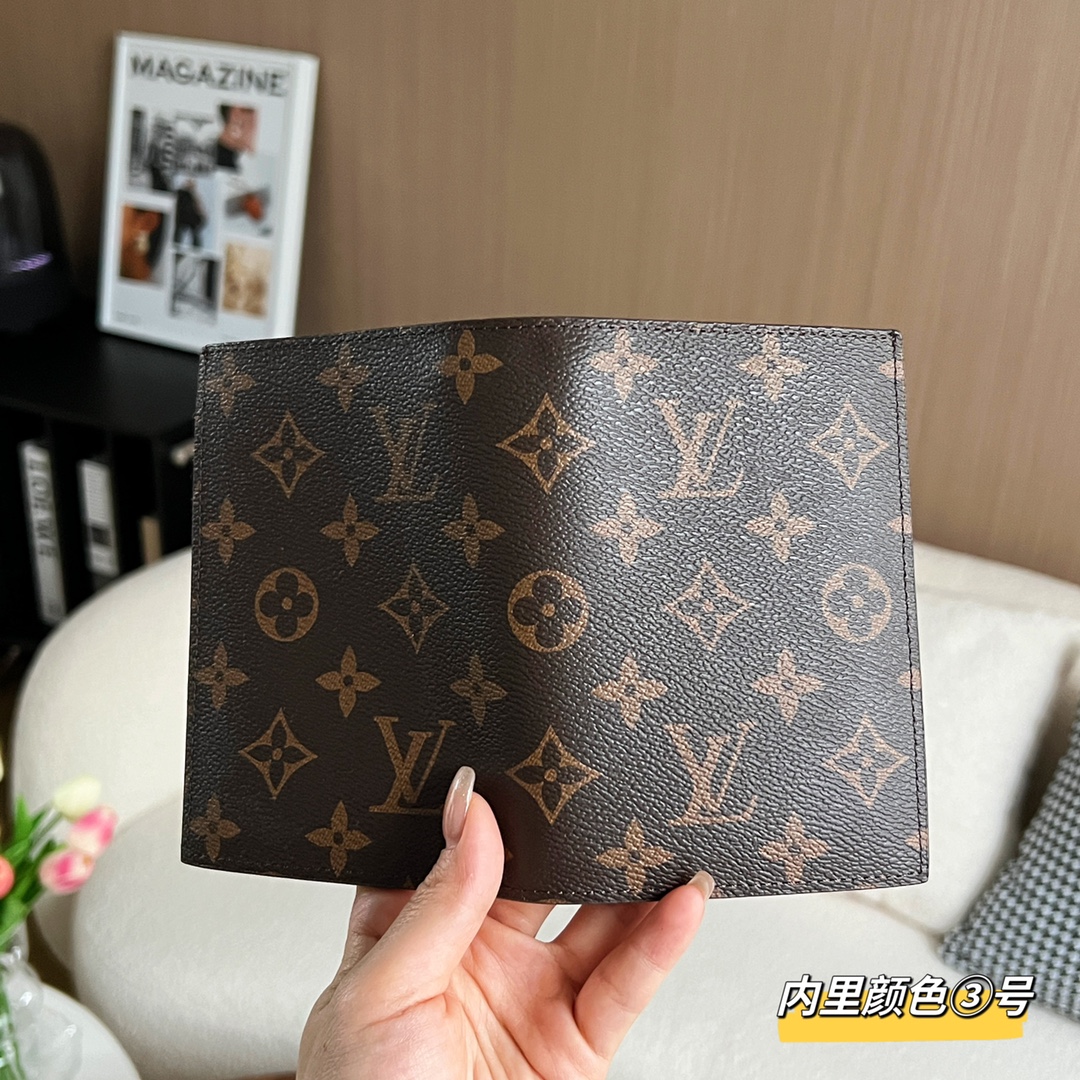Louis Vuitton Leather Passport Cover