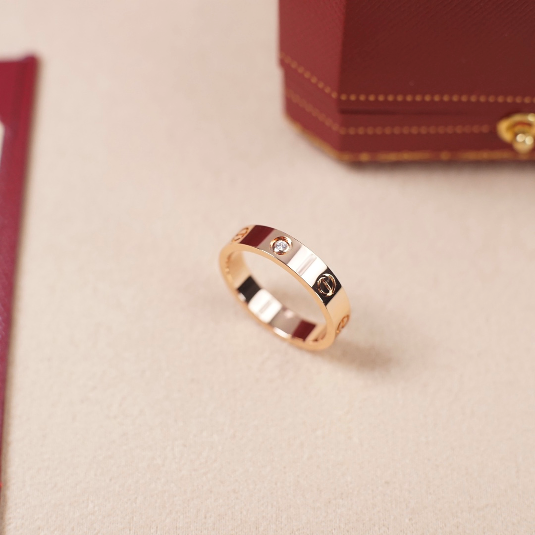 Cartier Love Rings 4mm Width