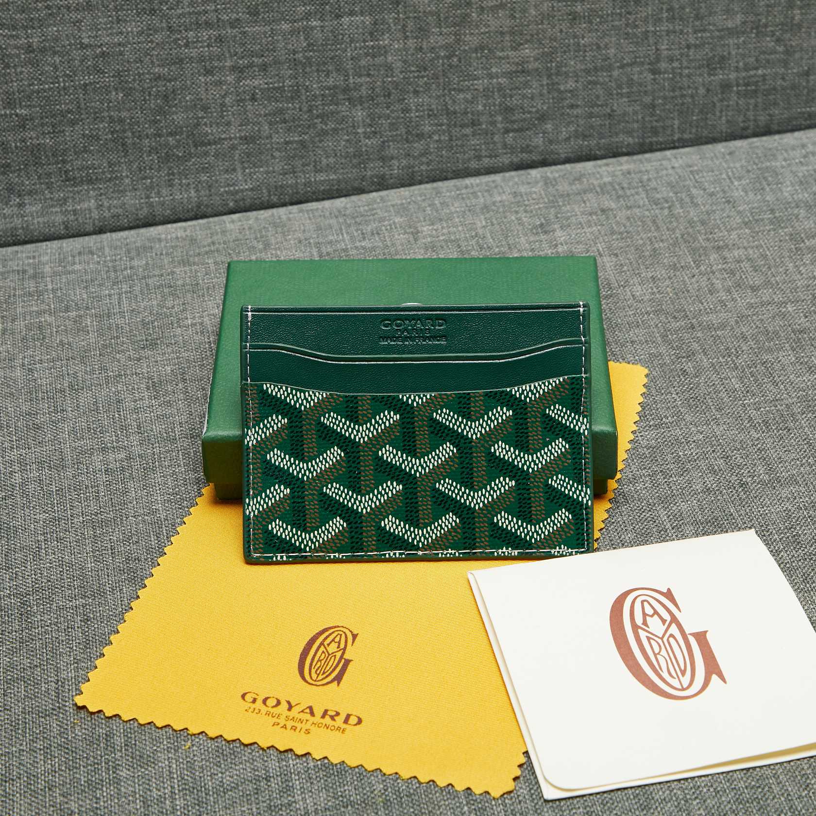 Goyard Card Holder Purse Wallet