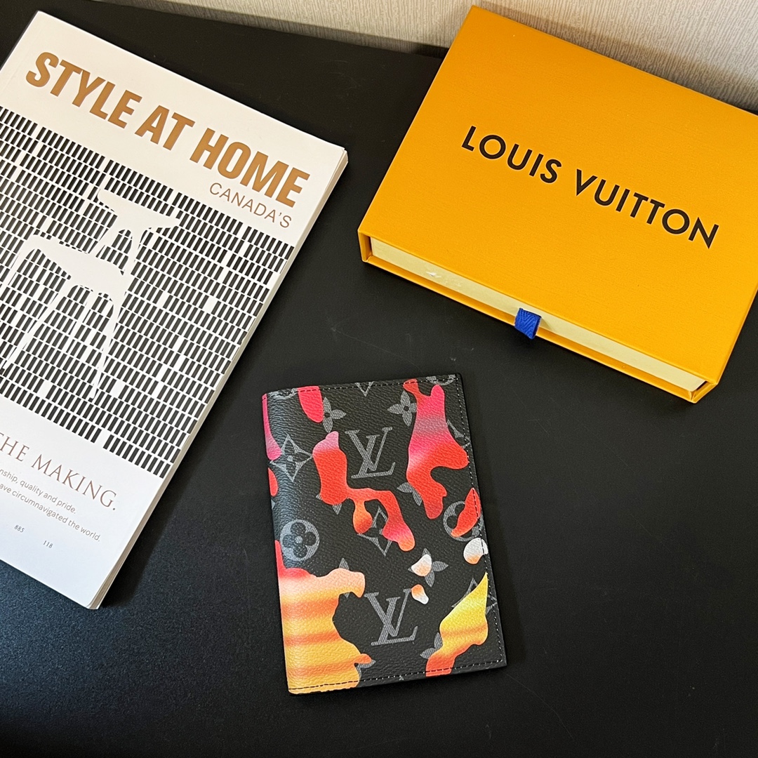 Louis Vuitton Leather Passport Cover