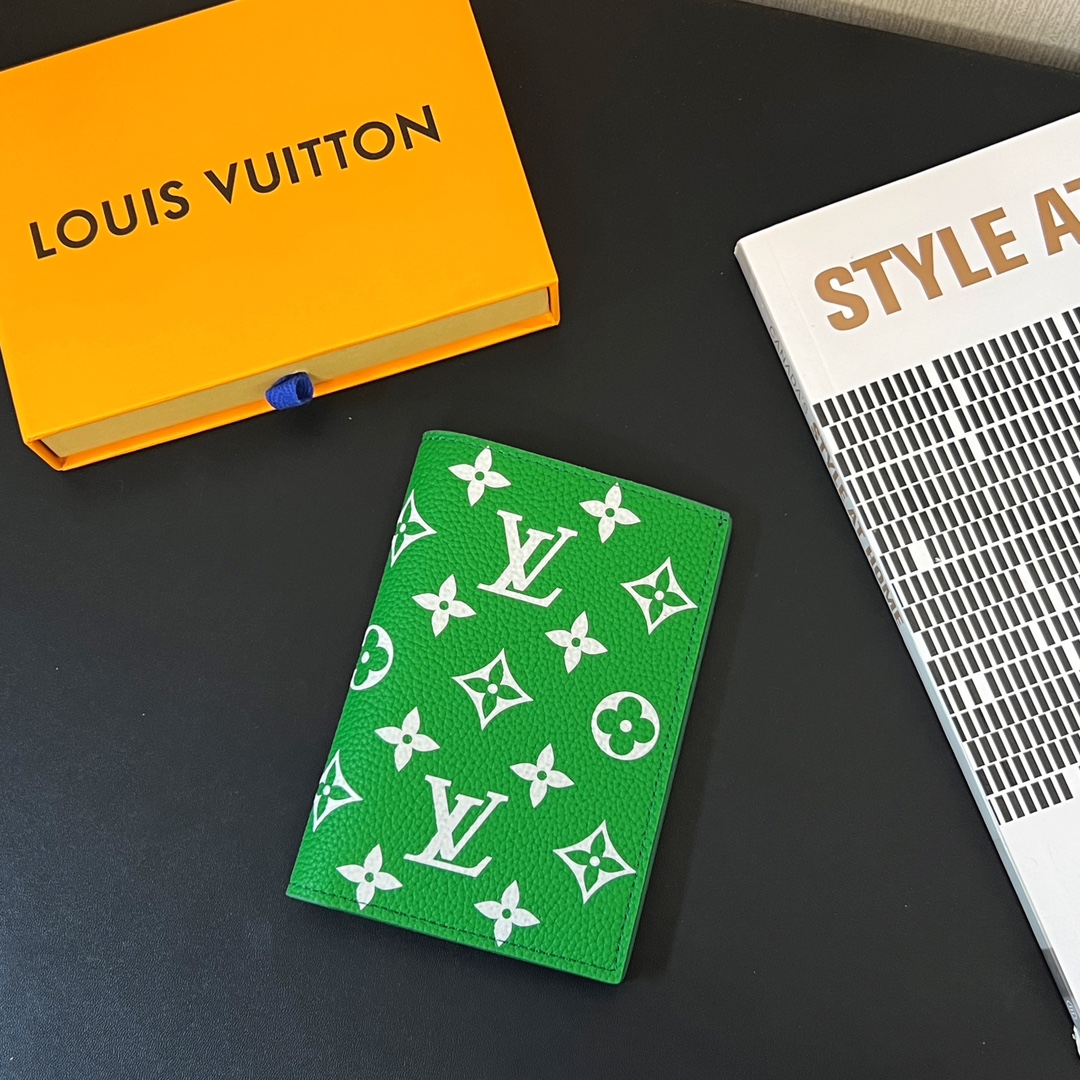 Louis Vuitton Leather Passport Cover