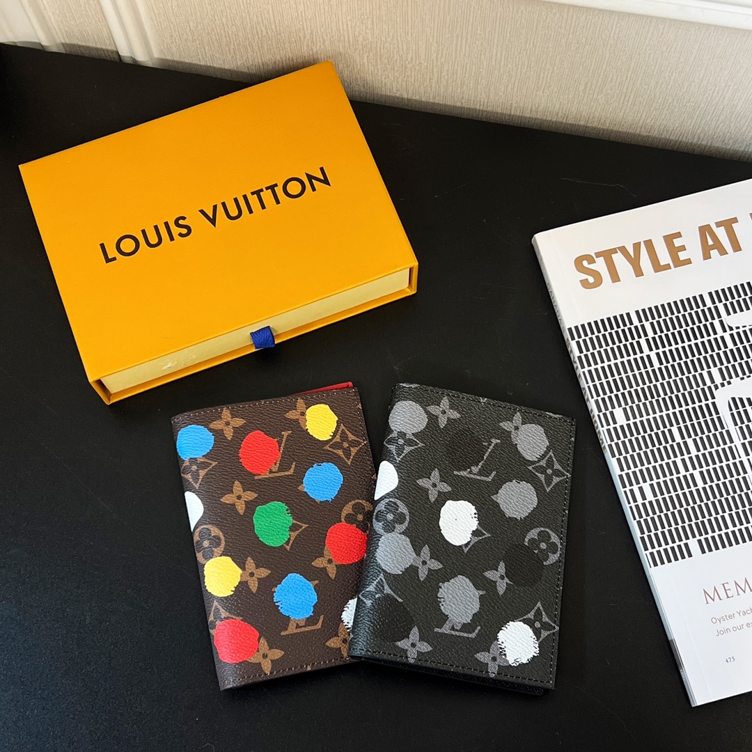 Louis Vuitton Leather Passport Cover