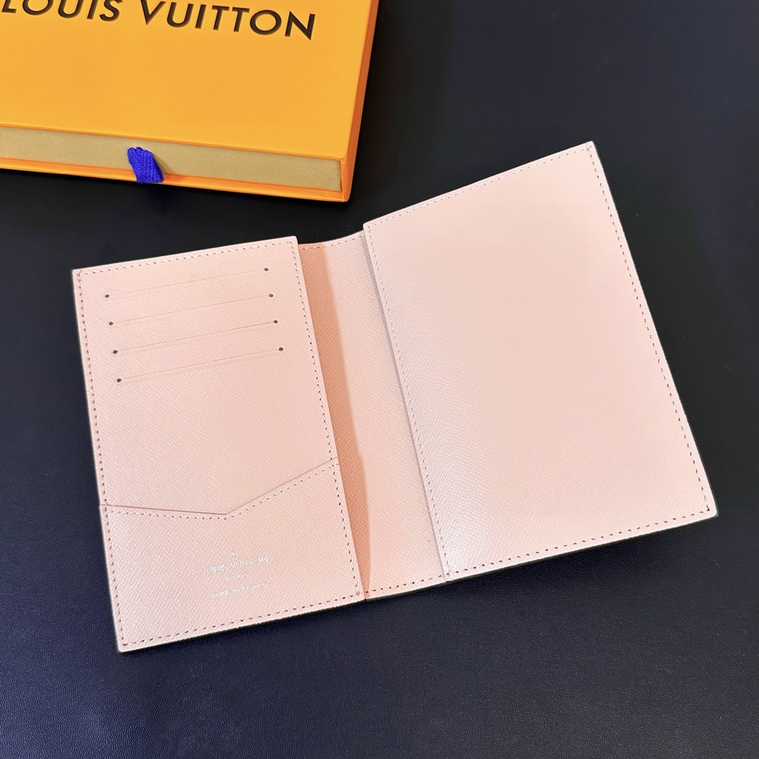Louis Vuitton Leather Passport Cover