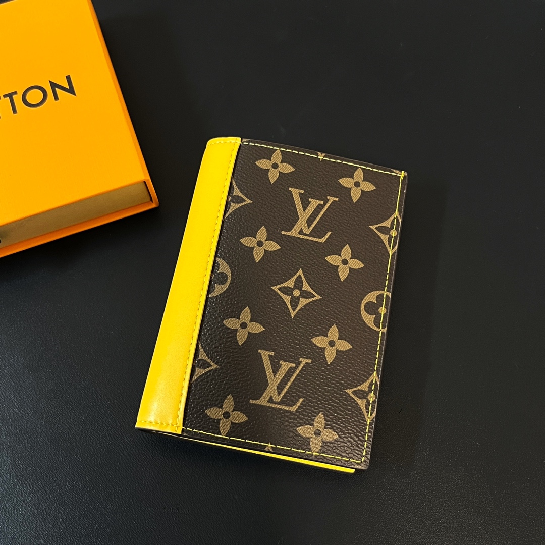 Louis Vuitton Leather Passport Cover