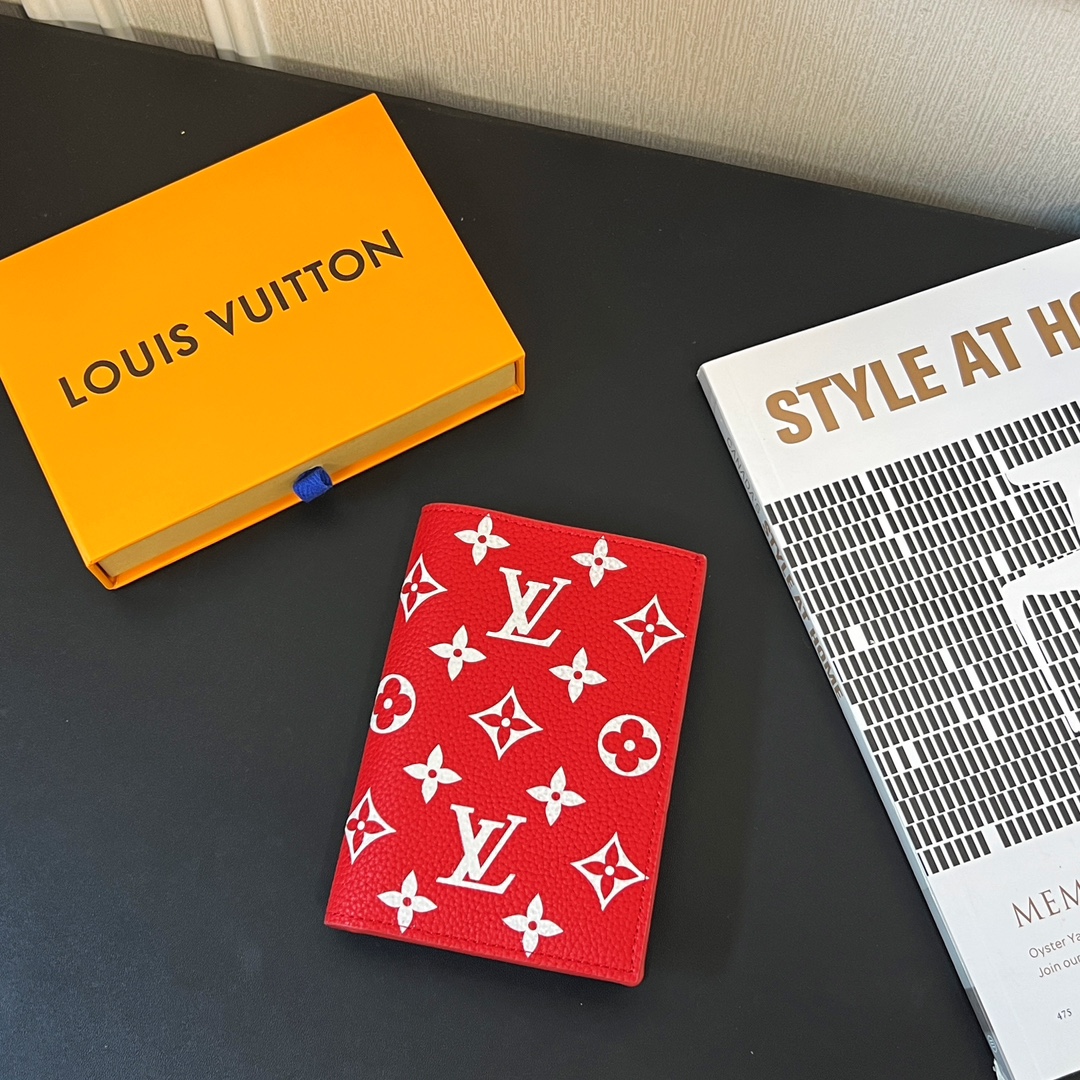 Louis Vuitton Leather Passport Cover