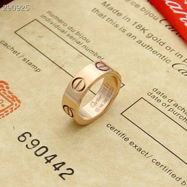 Cartier Love Rings 6mm Width