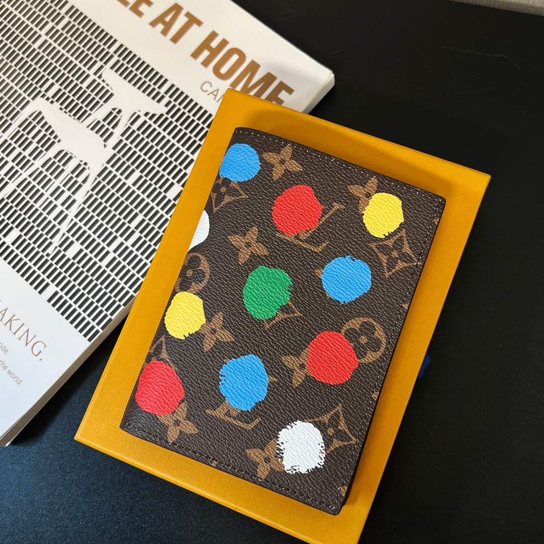 Louis Vuitton Leather Passport Cover