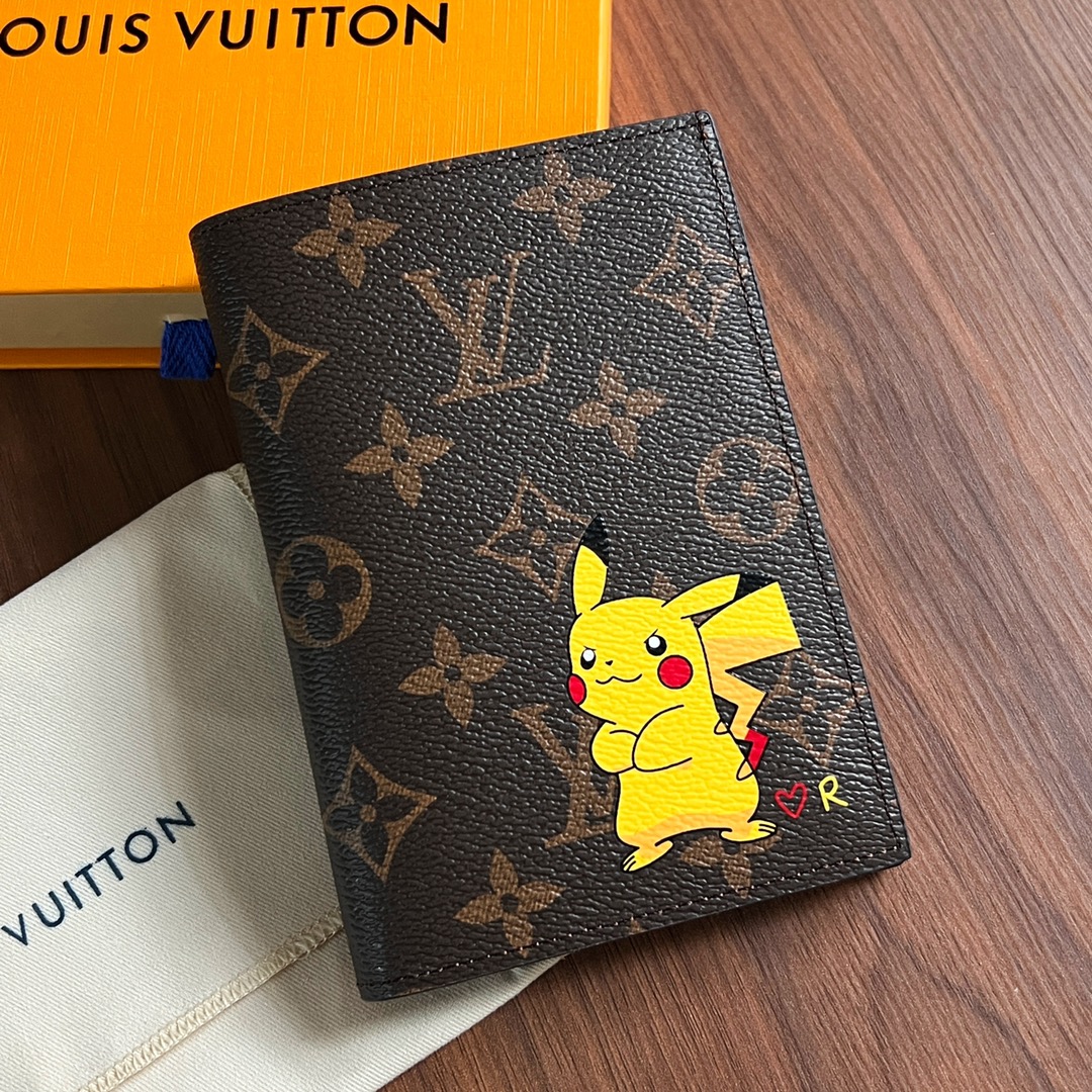 Louis Vuitton Leather Passport Cover