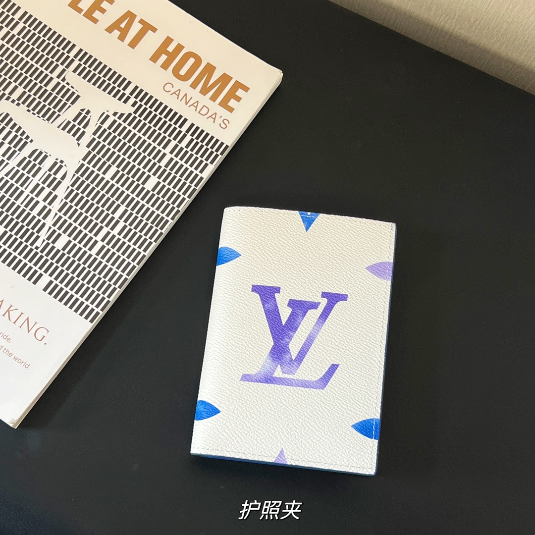 Louis Vuitton Leather Passport Cover