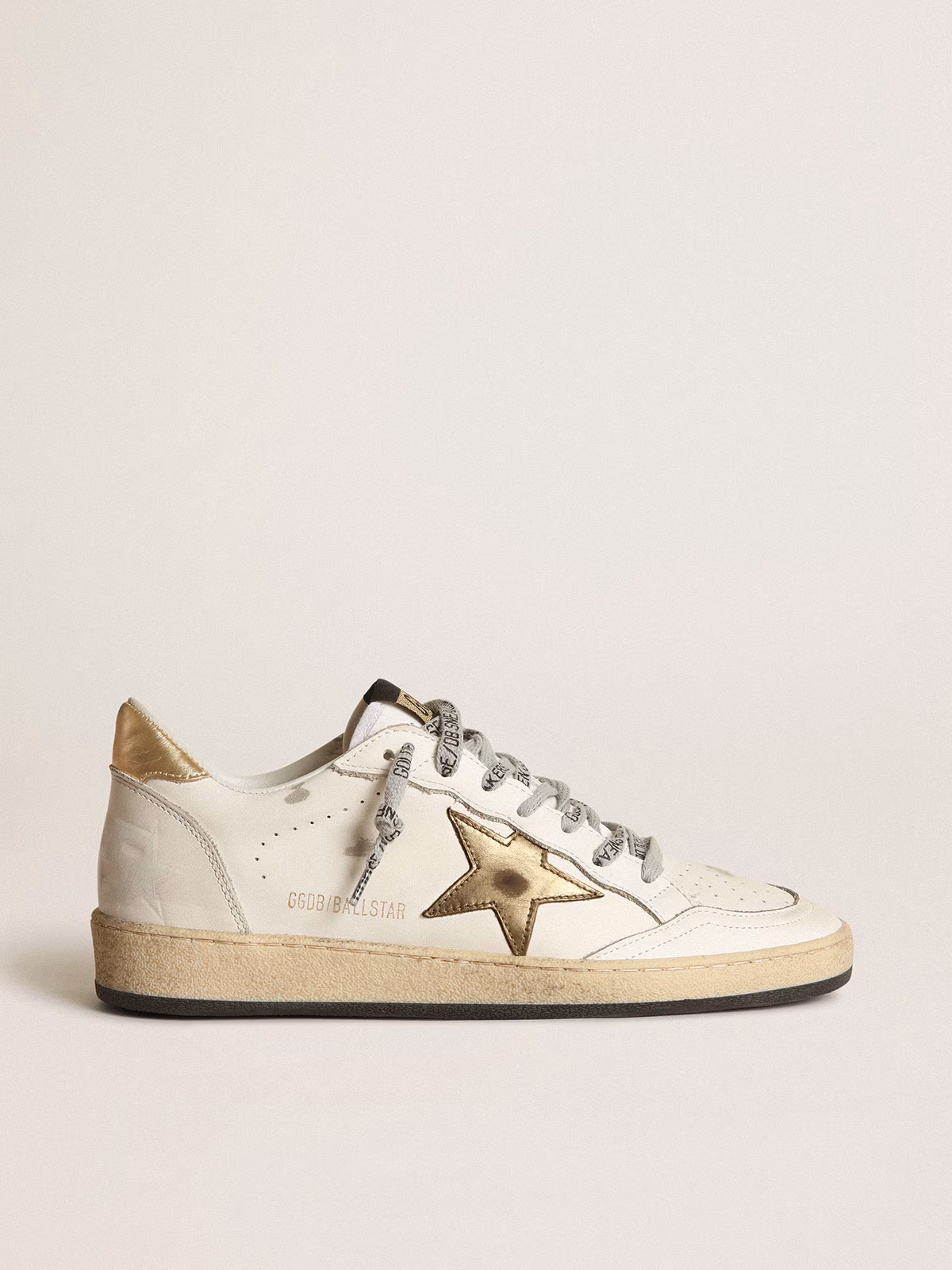 Golden Goose GGDB Women's Ball Star with gold star and heel tab