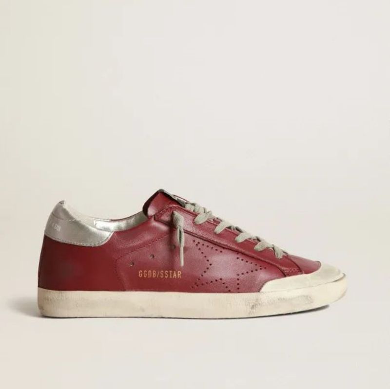 Golden Goose GGDB Super-Star sneakers in nappa leather with perforated star