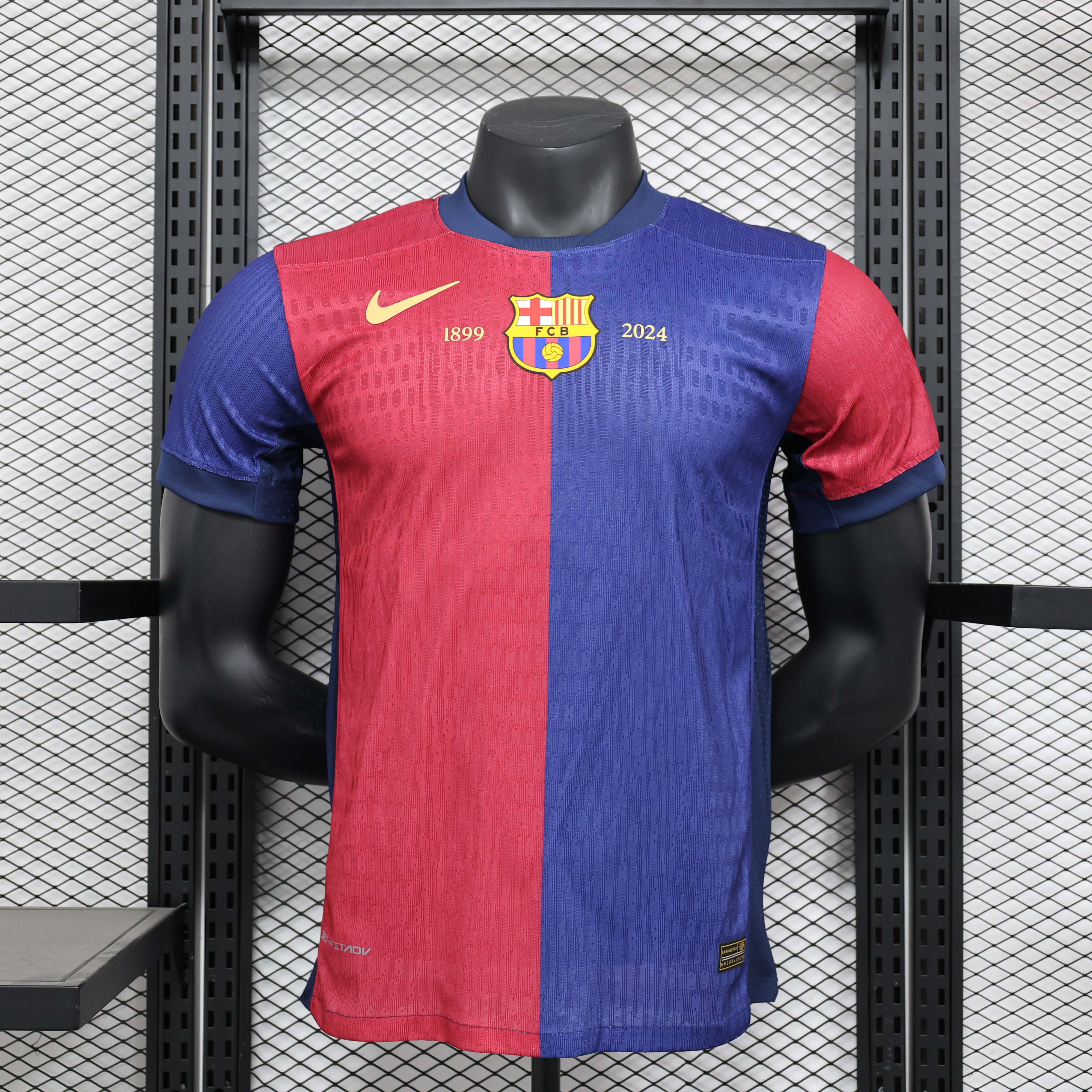 2024/2025 Player Version Barcelona Special Edition Red and blue Football Shirt 1:1 Thai Quality