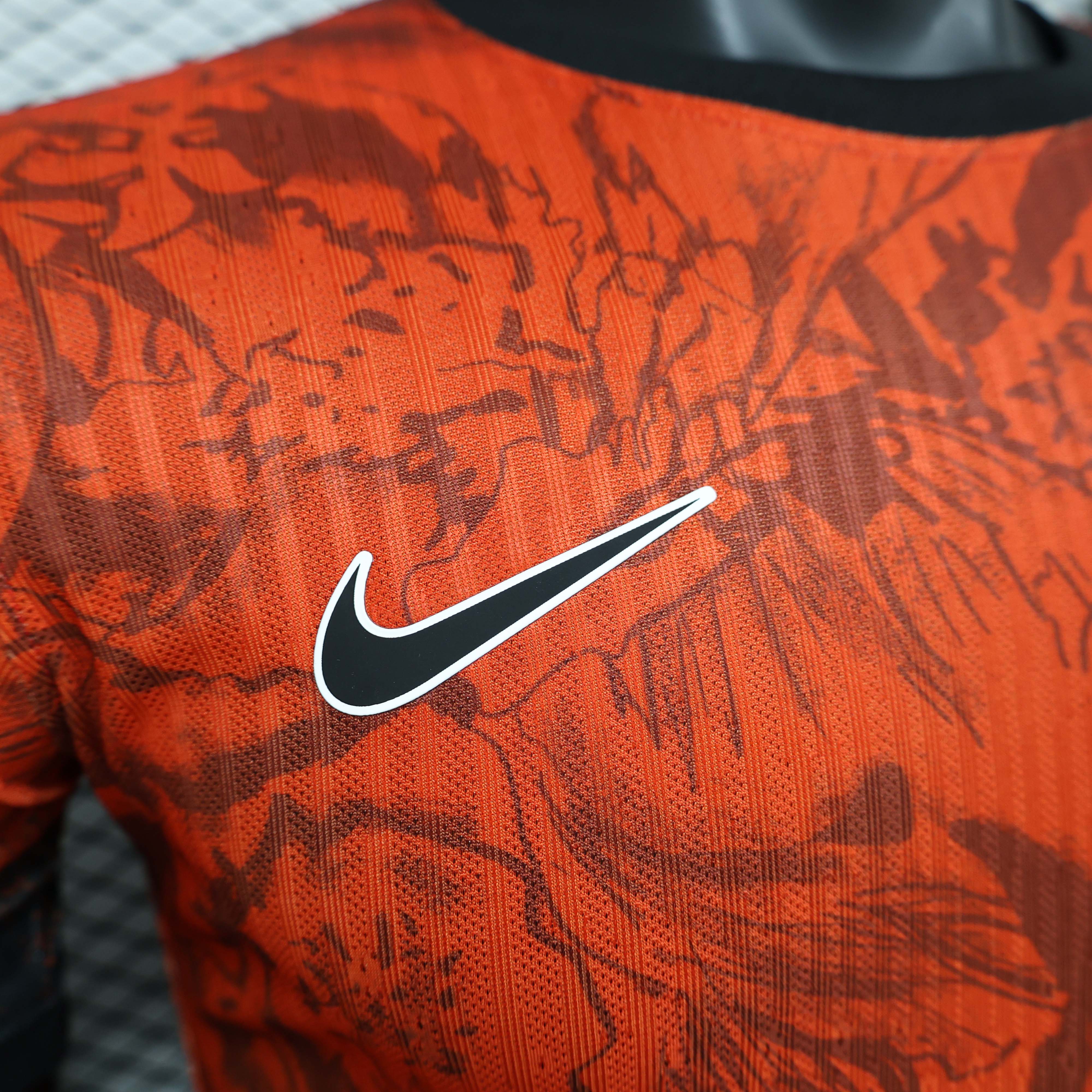 2024/2025 Player Version Liverpool Special Edition Orange Football Shirt 1:1 Thai Quality