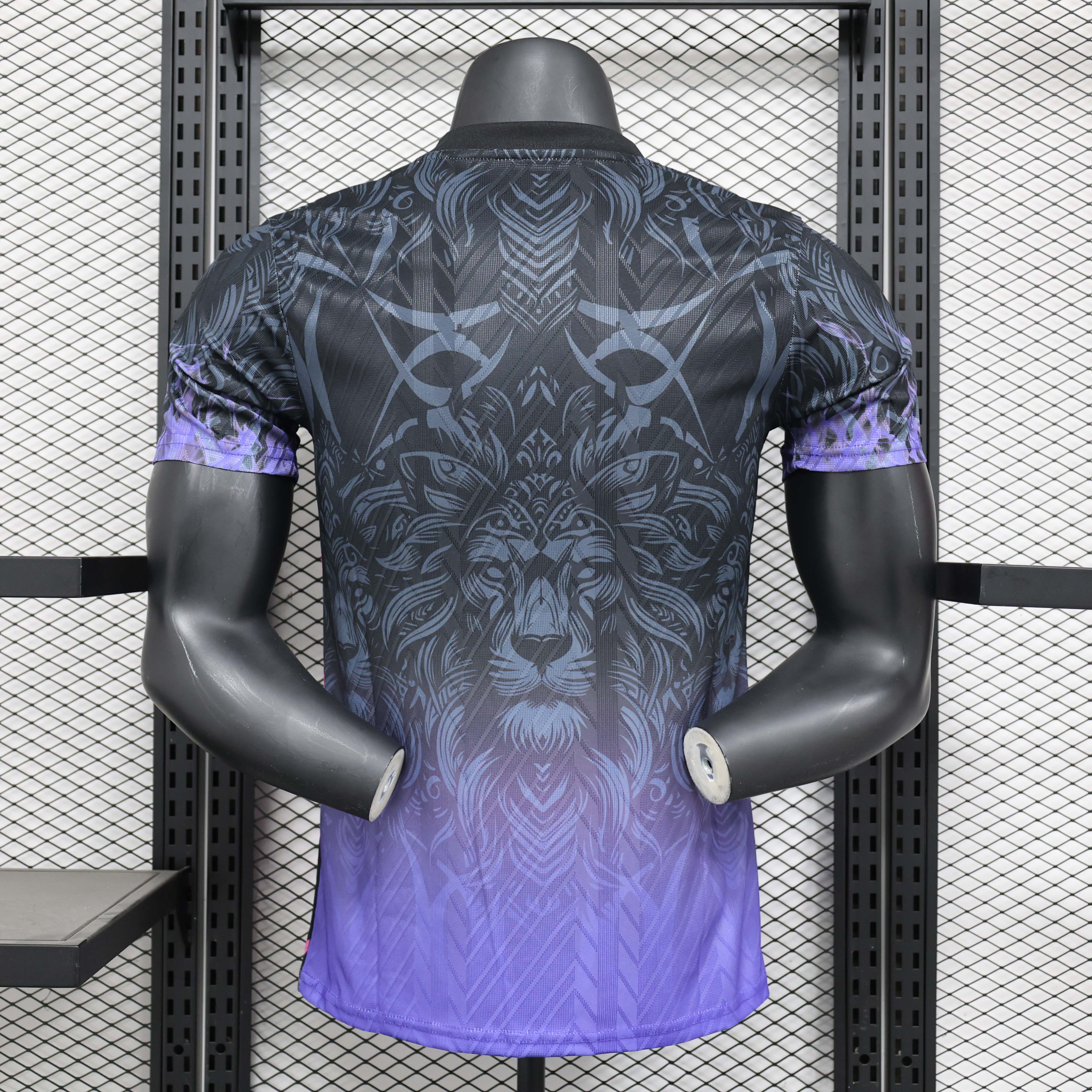 2024/2025 Player Version Manchester United Special Edition Black and purple Football Shirt 1:1 Thai Quality