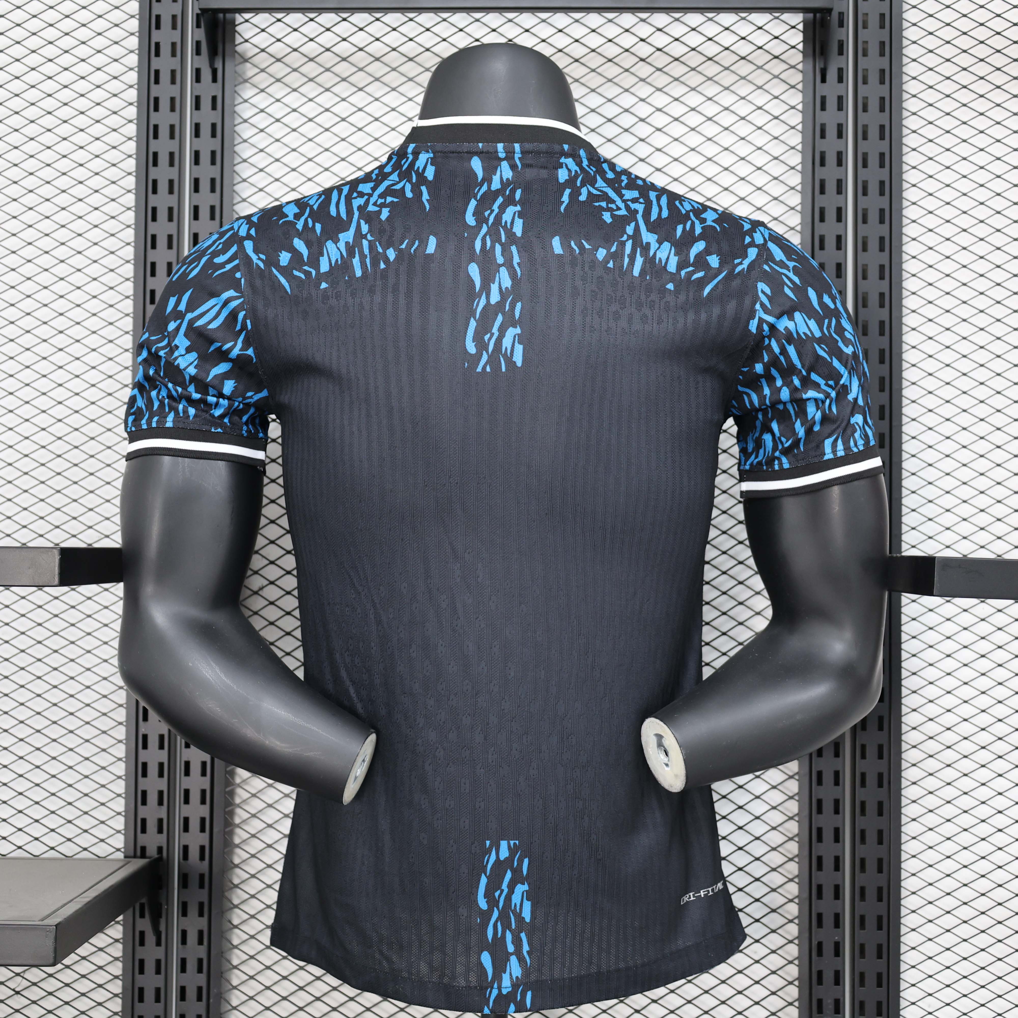 2024/2025 Player Version Barcelona Special Edition Black and Blue Football Shirt 1:1 Thai Quality