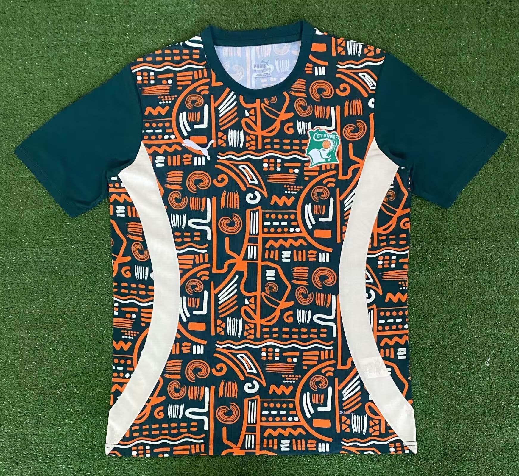 2024/2025 C?te d'Ivoire National Team Training Wear Football Shirt 1:1 Thai Quality